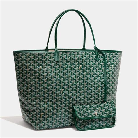 goyard green mens bag|goyard tote bag for men.